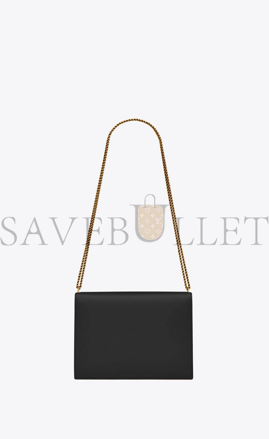 Y*L cassandra medium chain bag in grain de poudre embossed leather 532750bow0w1000 (22*16.5*5.5cm)