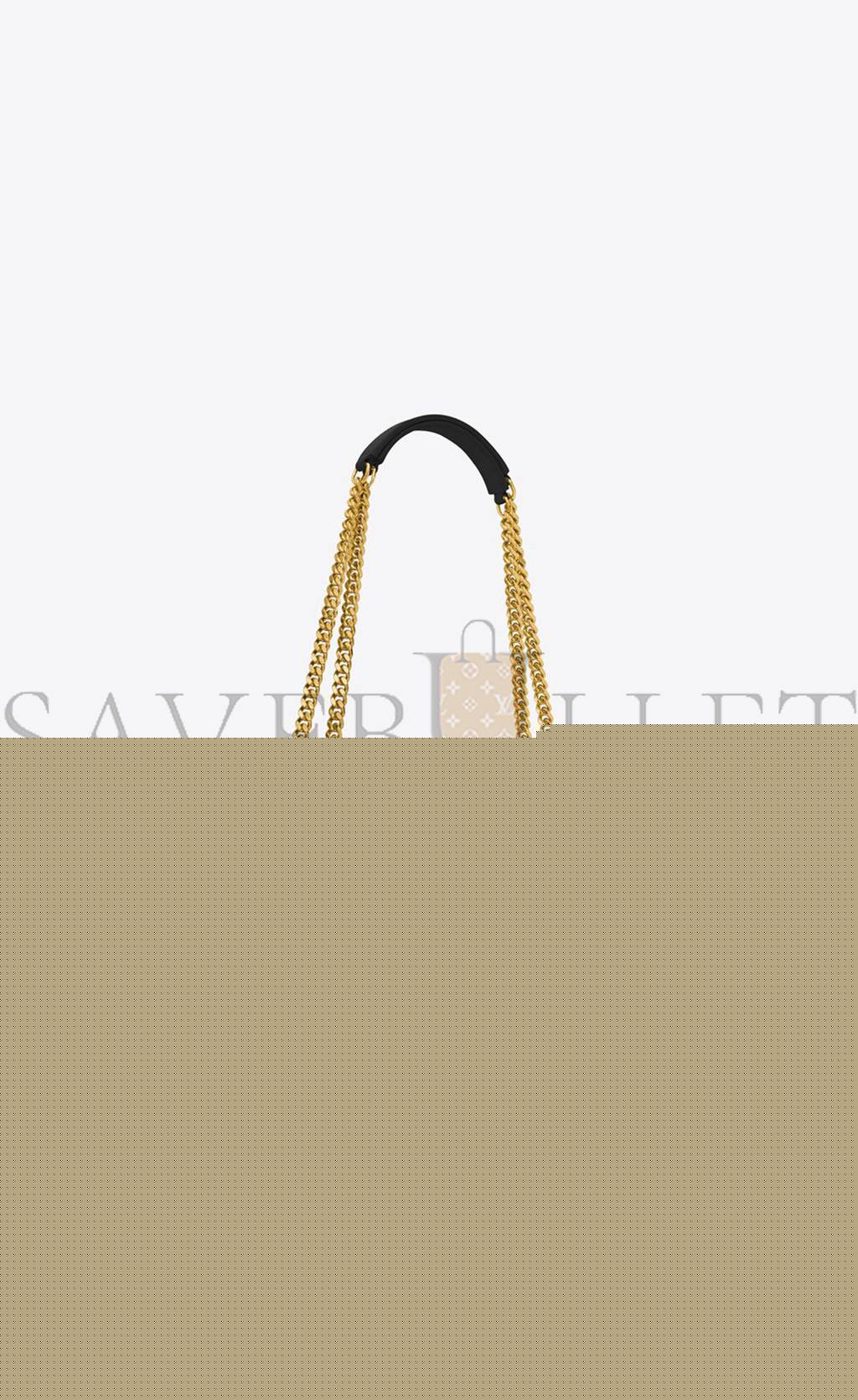 Y*L loulou medium chain bag in quilted leather 574946dv7271000 (32*22*12cm)