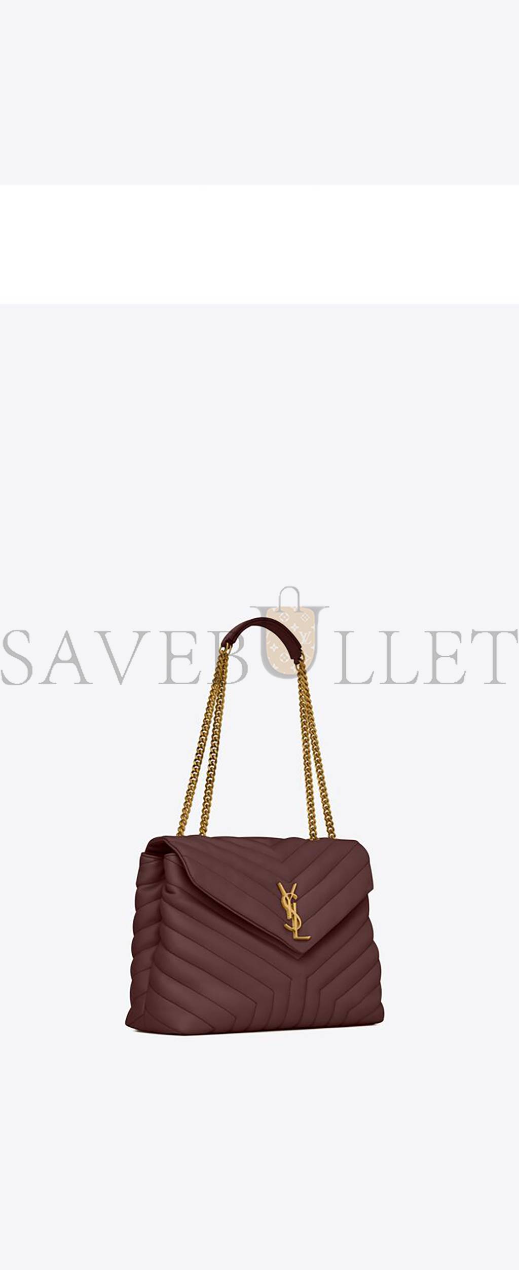 Y*L loulou medium chain bag in quilted leather 574946dv7276475 (32*22*12cm)