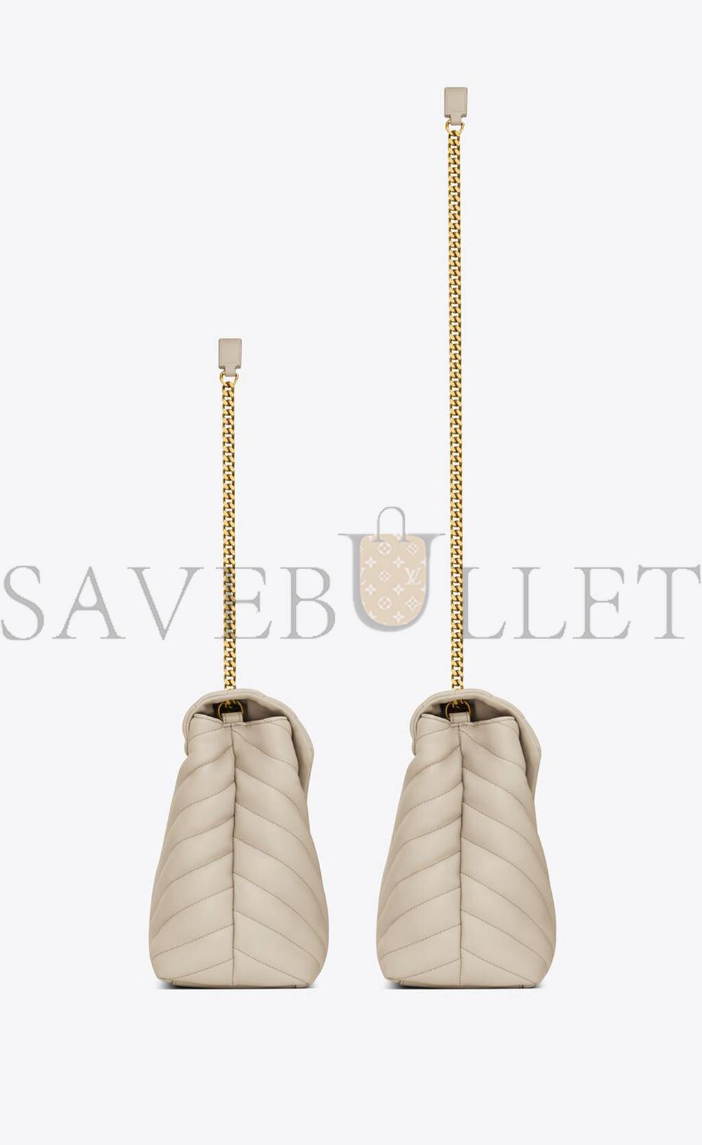 Y*L loulou medium chain bag in quilted leather 574946dv7279207 (32*22*12cm)