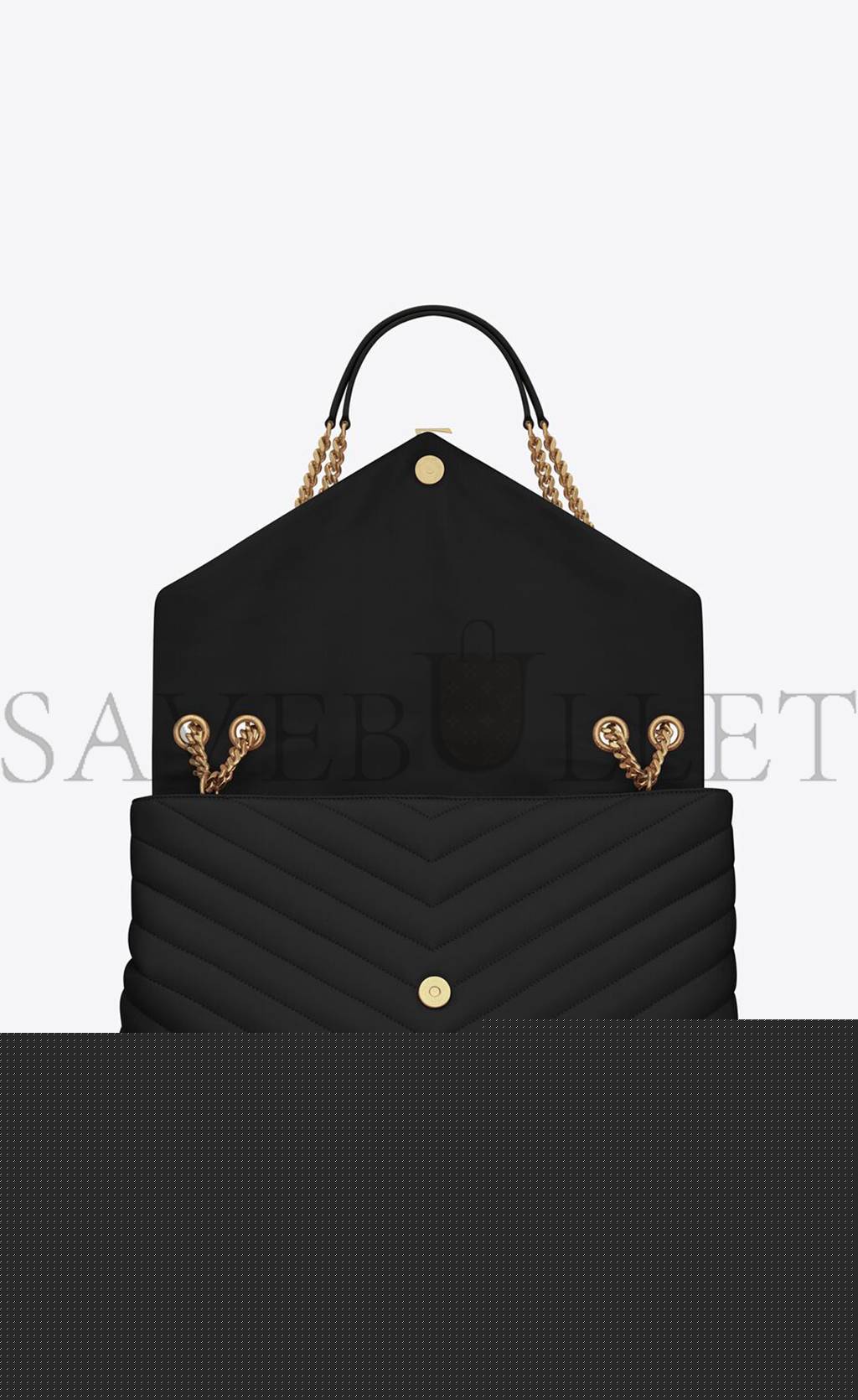 Y*L loulou large chain bag in quilted leather 574947dv7271000 (38*27*14cm)