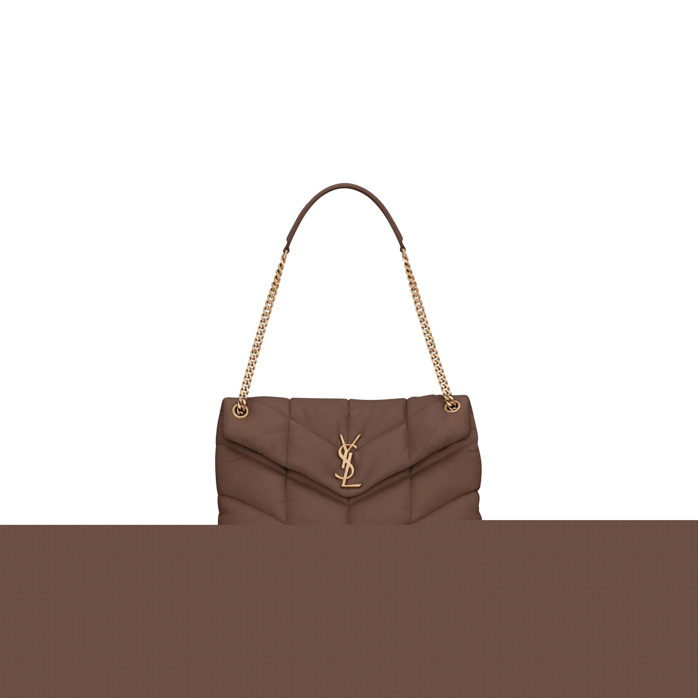 Y*L puffer medium chain bag in quilted lambskin 5774751el072851 (35*23*13.5cm)