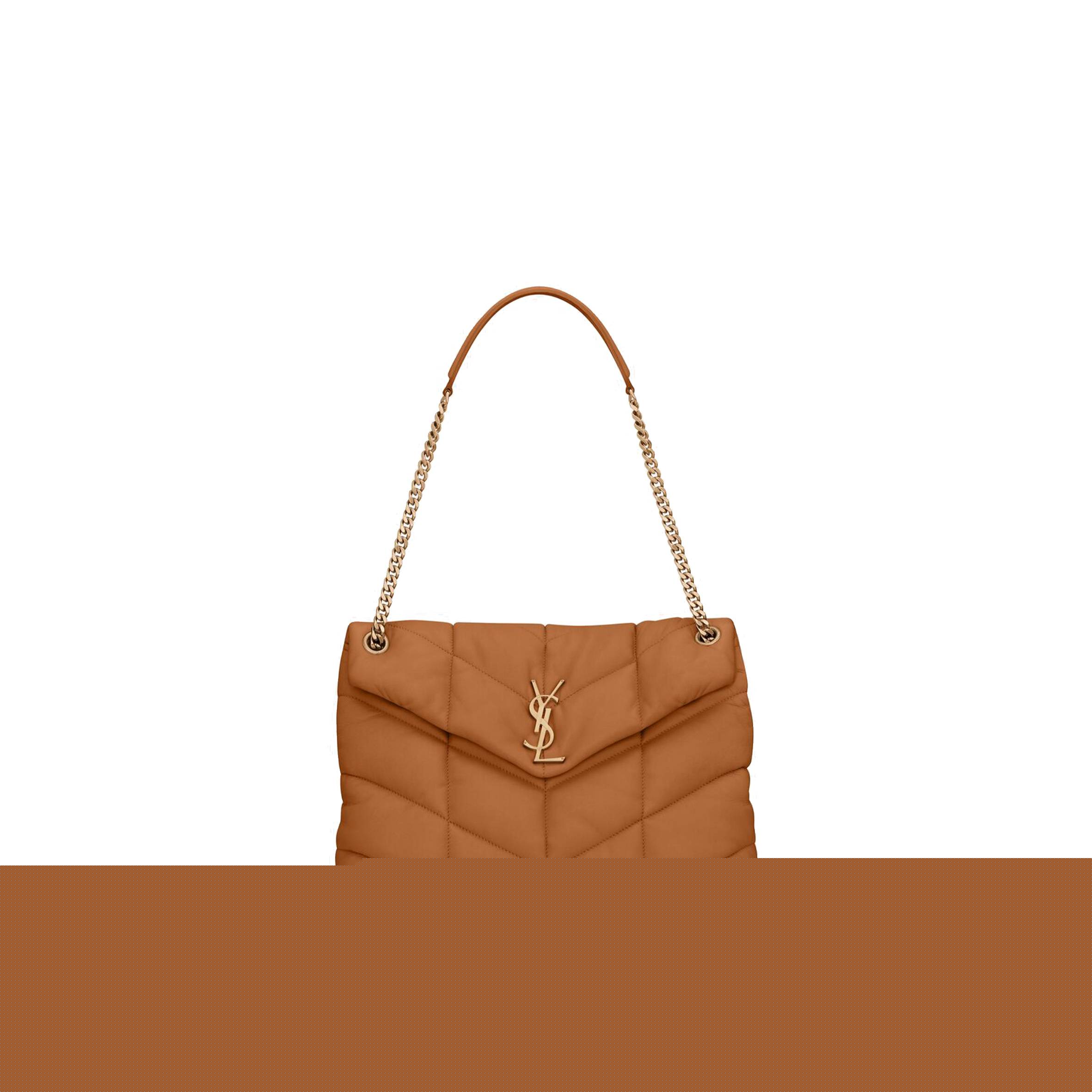 Y*L puffer medium chain bag in quilted lambskin 5774751el077724 (35*23*13.5cm)