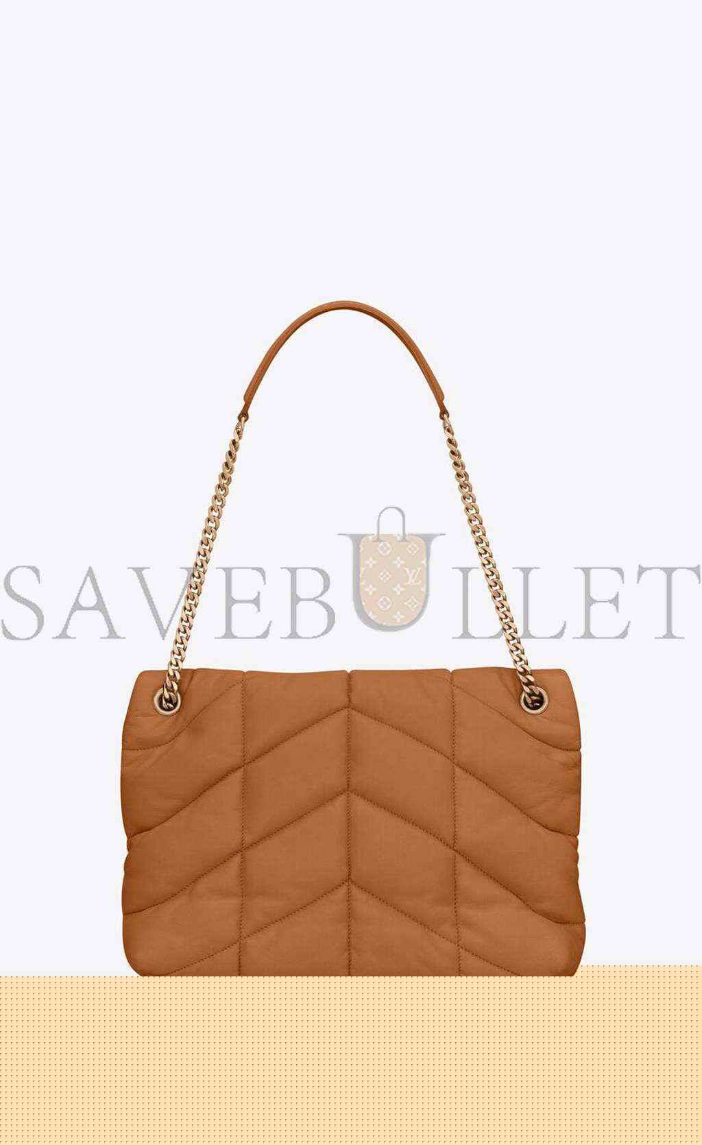 Y*L puffer medium chain bag in quilted lambskin 5774751el077724 (35*23*13.5cm)