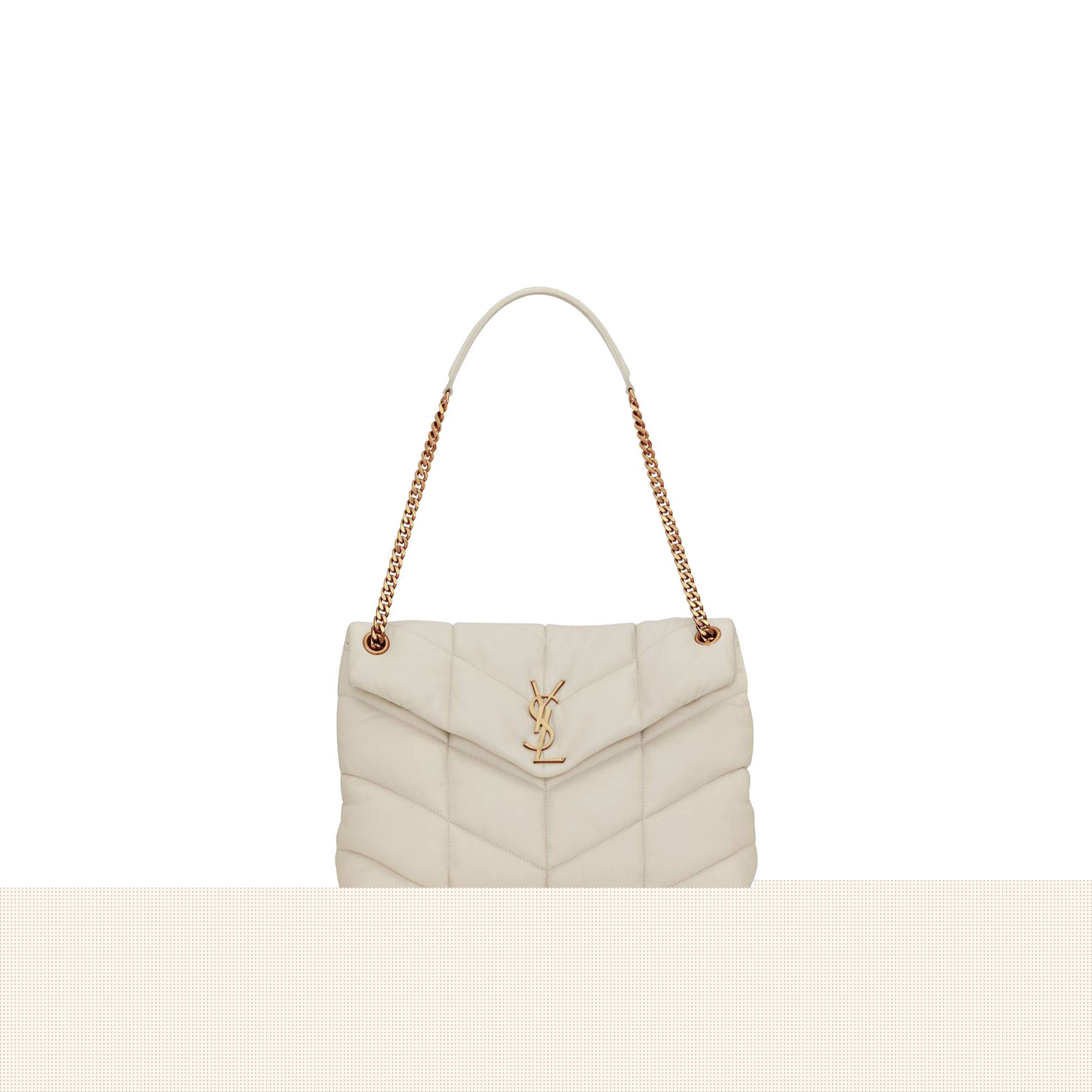 Y*L puffer medium chain bag in quilted lambskin 5774751el079207 (35*23*13.5cm)