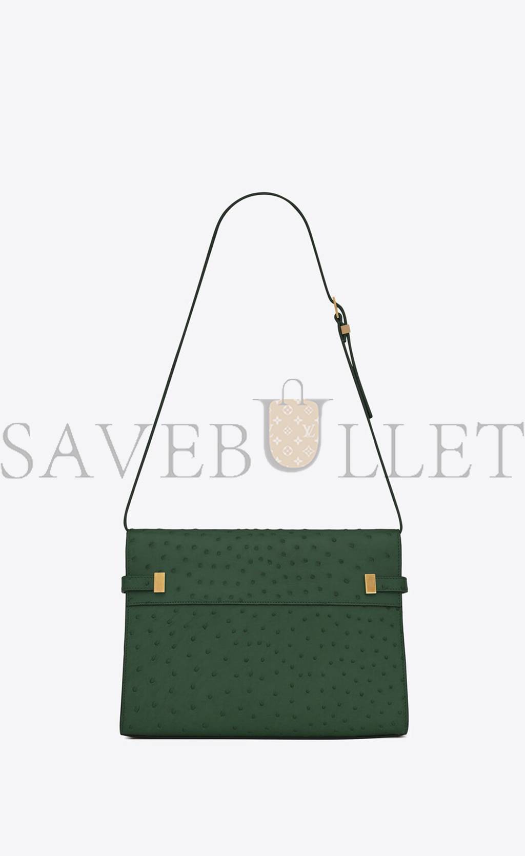 Y*L manhattan shoulder bag in ostrich 579271l3f0w3222 (29*20*7.5cm)