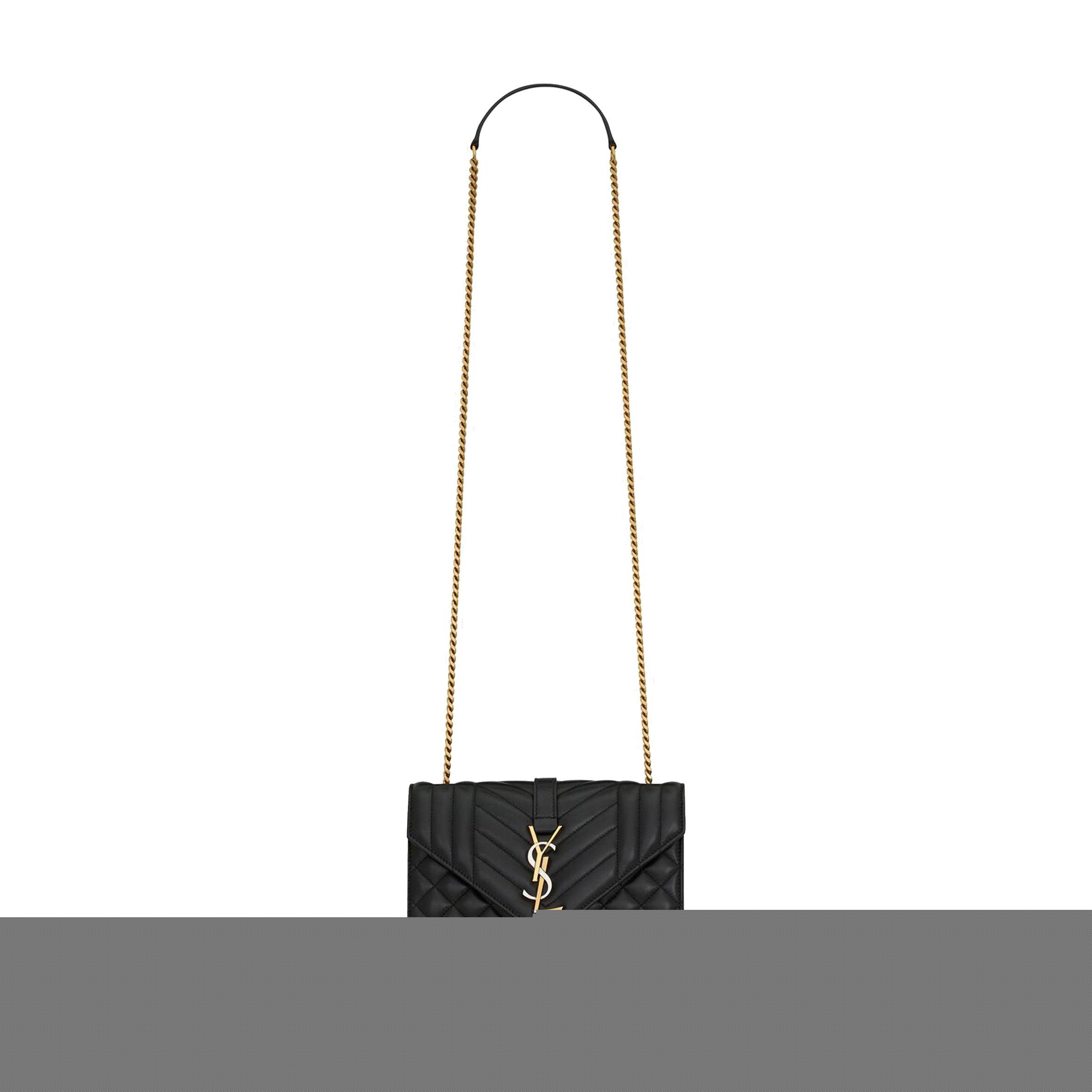 Y*L small envelope in mix matelassé leather 600195aabzo1025 (21*13*6cm)