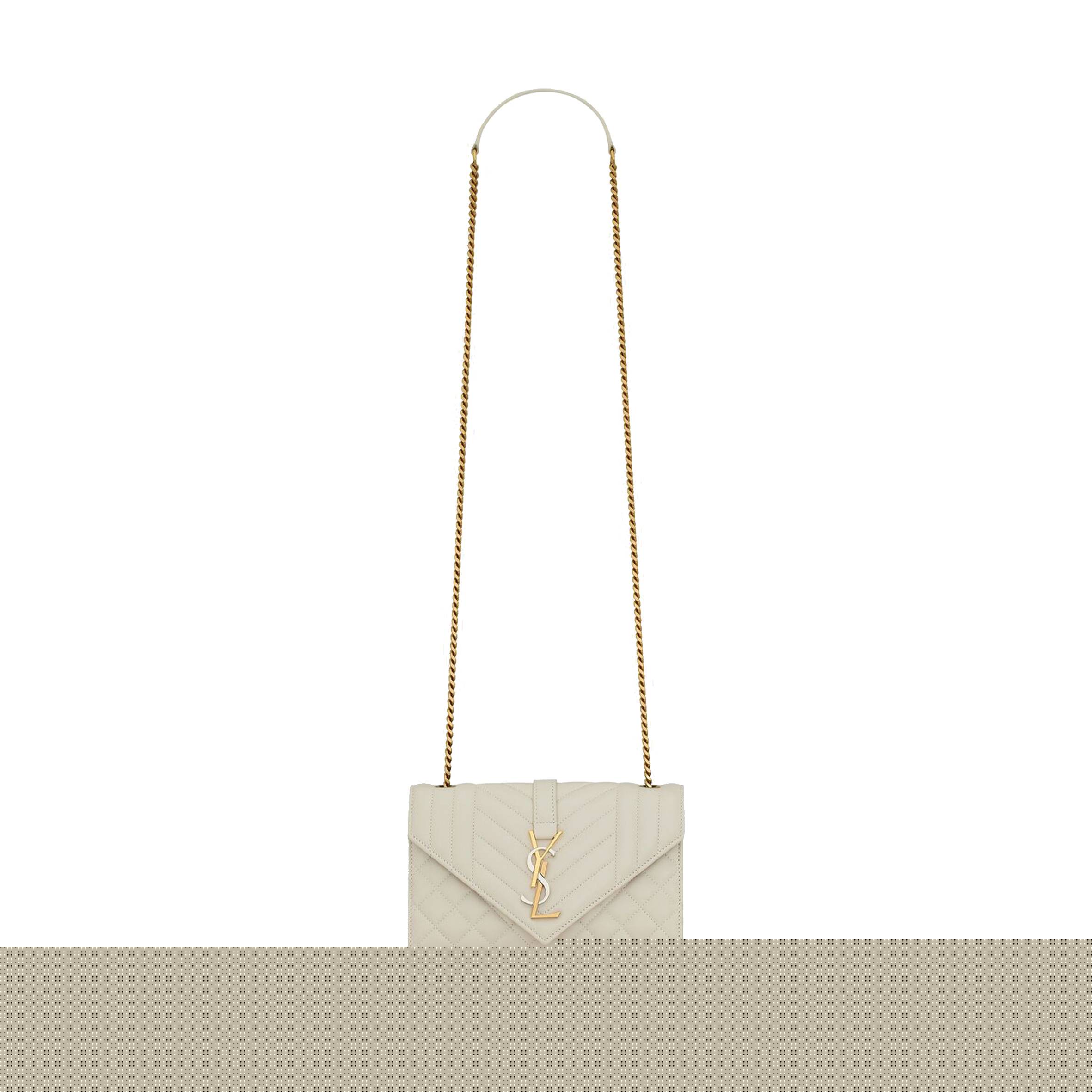 Y*L small envelope in mix matelassé leather 600195aabzo9290 (21*13*6cm)