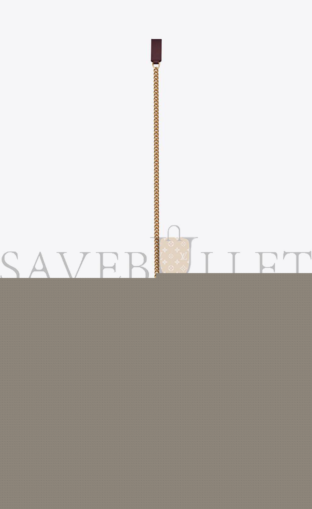 Y*L envelope small bag in mix matelassé grain de poudre embossed leather 600195bow916475 (21*13*6cm)