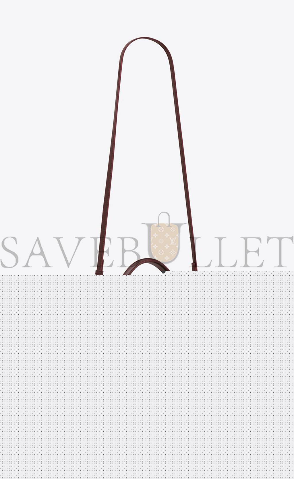 y*l cassandra medium top handle bag in box Sa**t Lau*nt leather 6239310sx0w2045 (24.5*20*11.5cm)