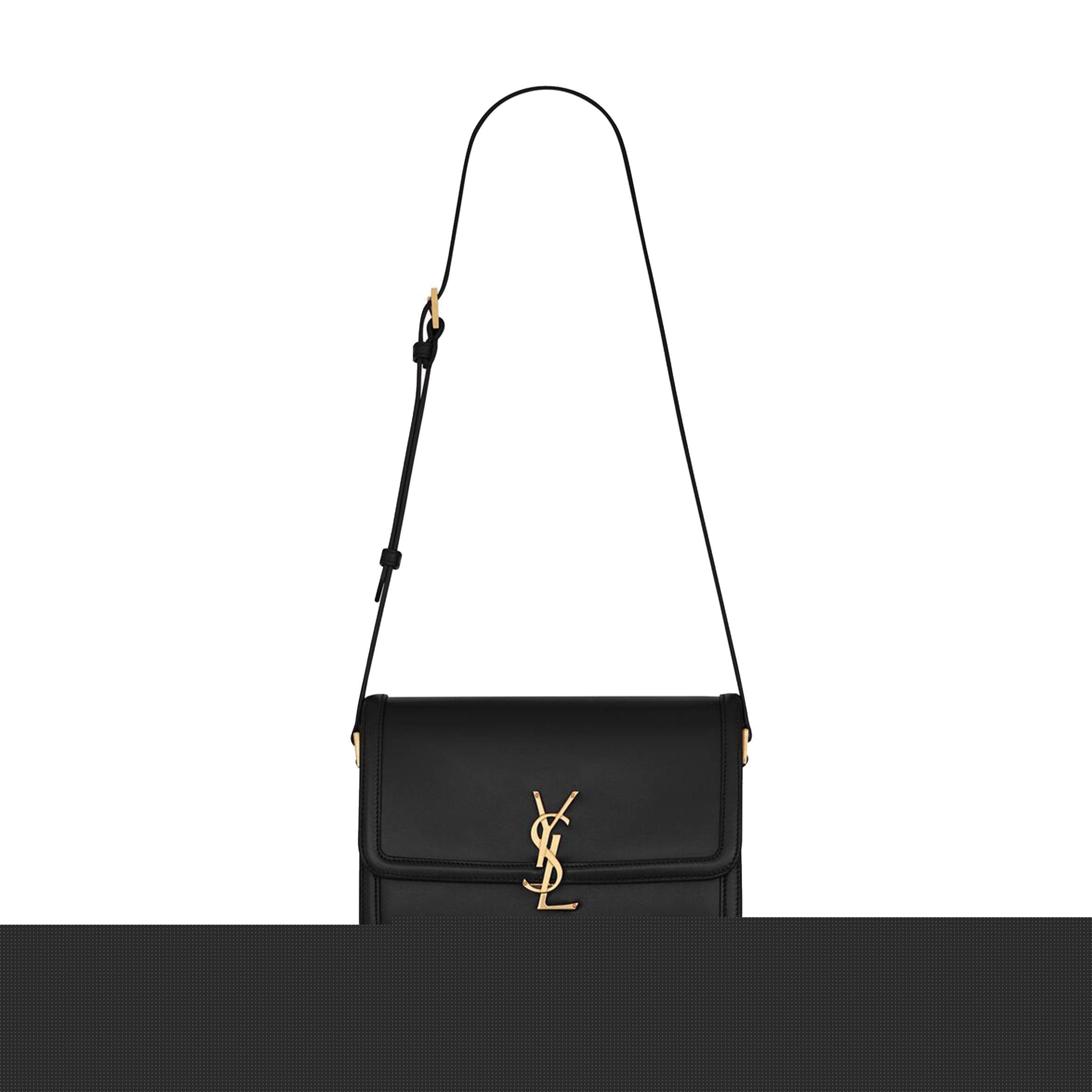 y*l solferino medium satchel in box Sa**t Lau*nt leather 6343050sx0w1000 (23*16*6cm)