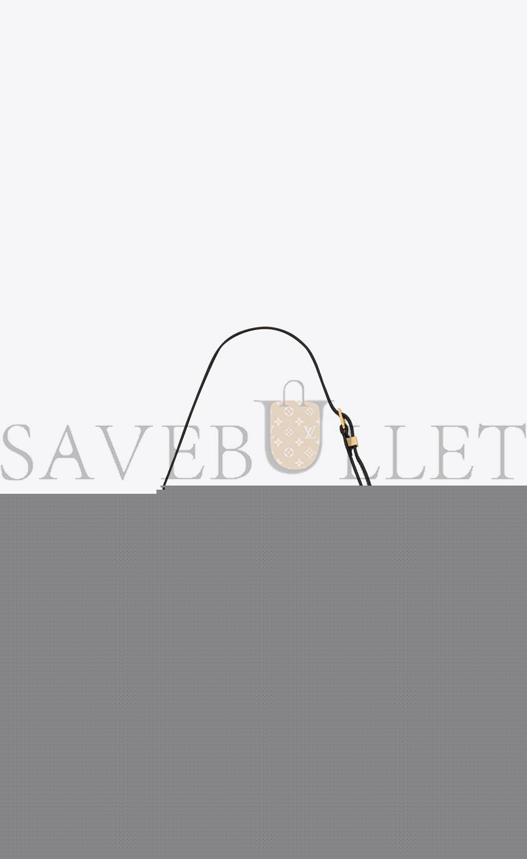 y*l manhattan small shoulder bag in box Sa**t Lau*nt leather 6756260sx0w1000 (24*17.5*6cm)