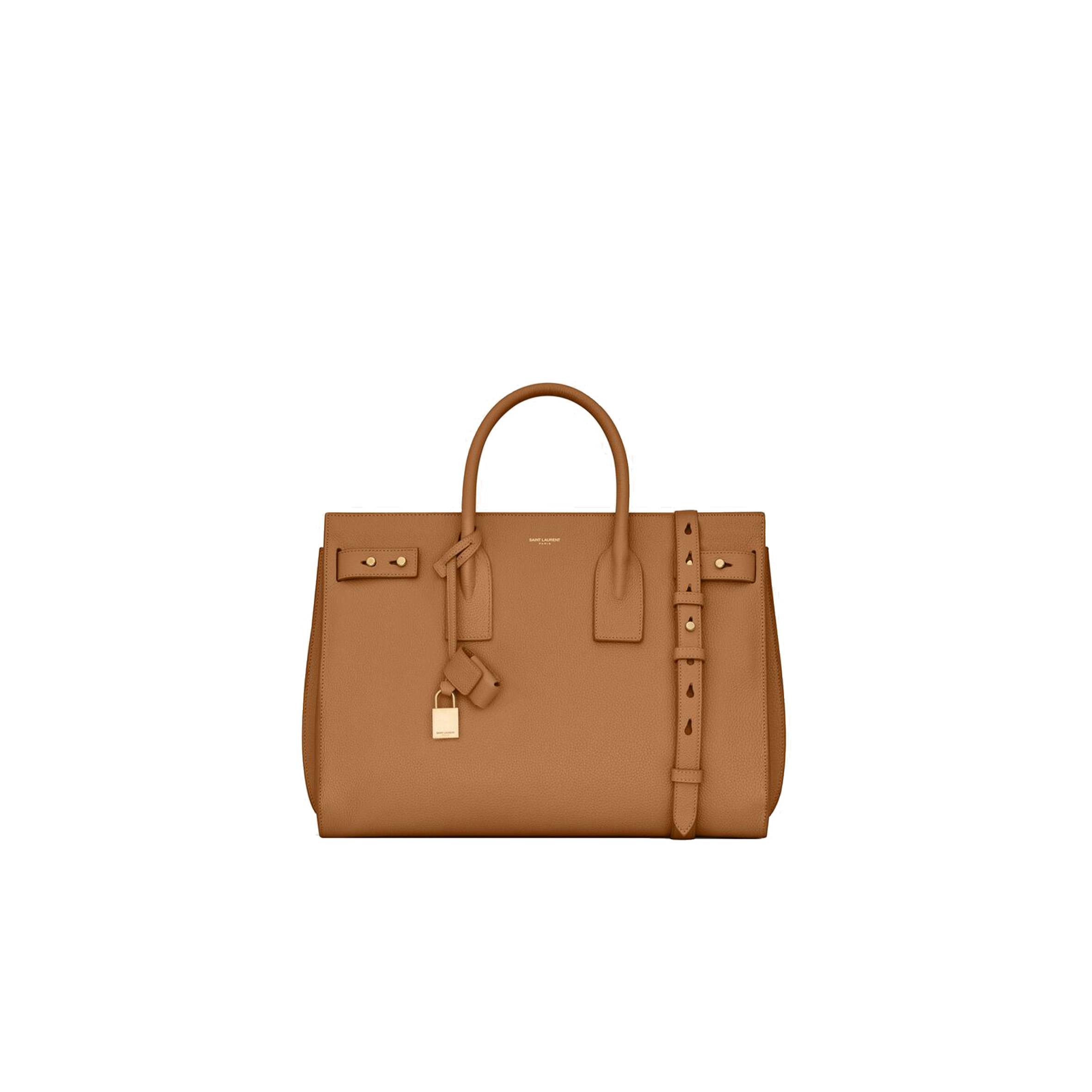 y*l sac de jour S*pple medium in grained leather 717446dti0w7715 (36*27*19.5cm)