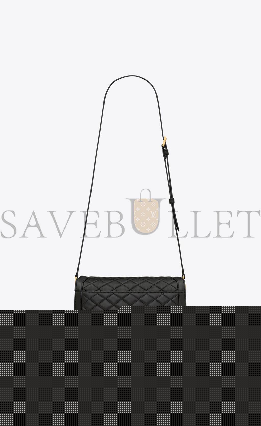 y*l solferino medium S*pple satchel in quilted lambskin (22*18*4cm)