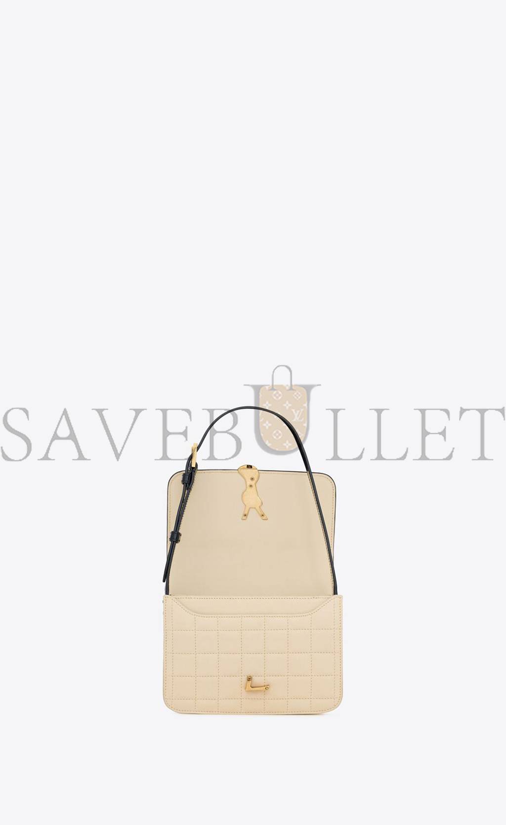 Y*L solferino small satchel in quilted nubuck suede 739139aabwp9289 (18.5*14*6cm)
