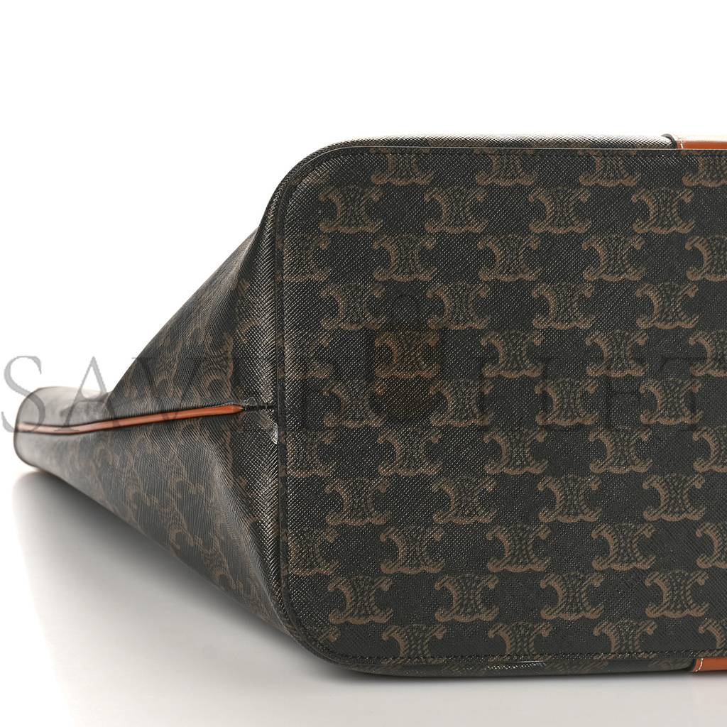 Ce**e triomphe canvas medium cabas bag tan (31*30*18cm)