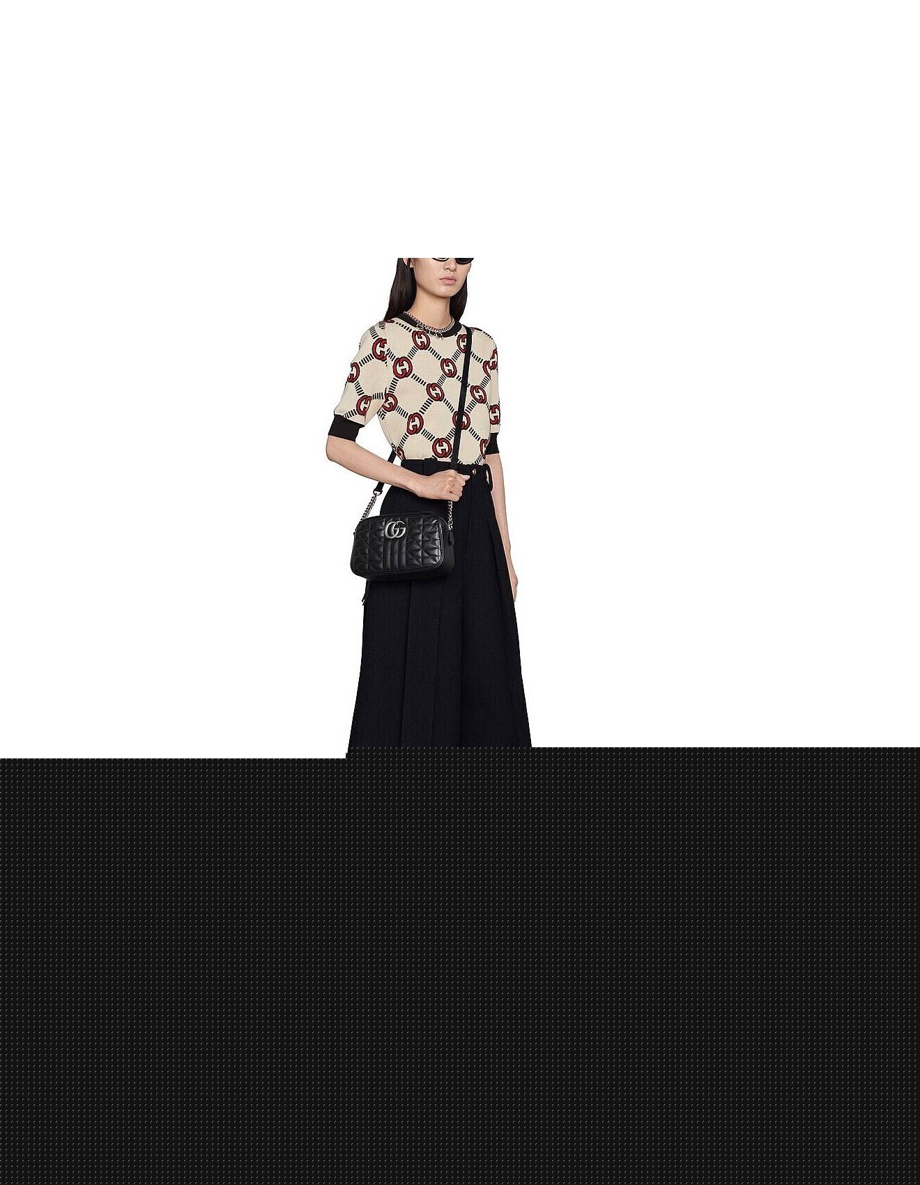 G*u*i gg marmont small shoulder bag  ‎447632 (24*13*7cm)