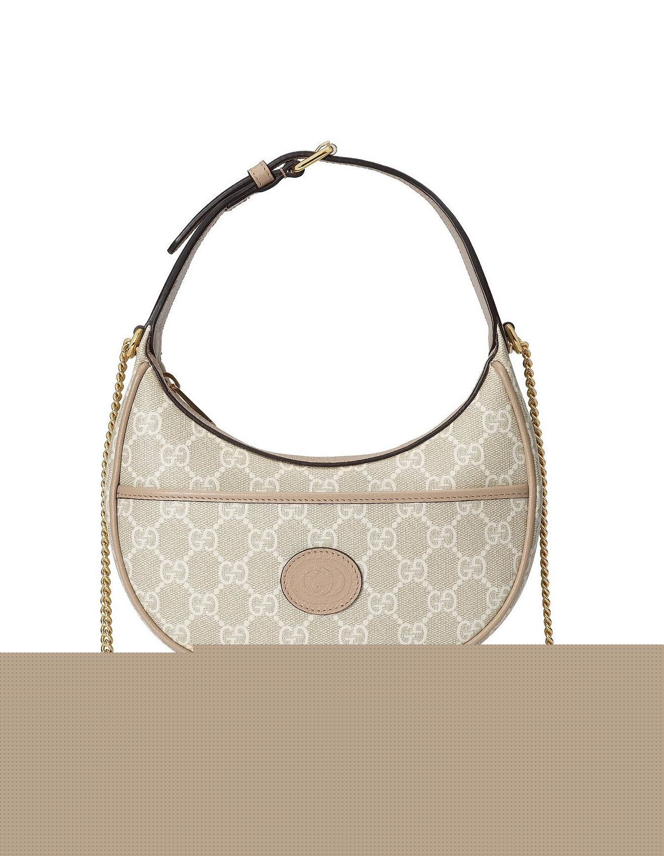 G*u*i gg half-moon-shaped mini bag  726843 (22*12.5*5cm)