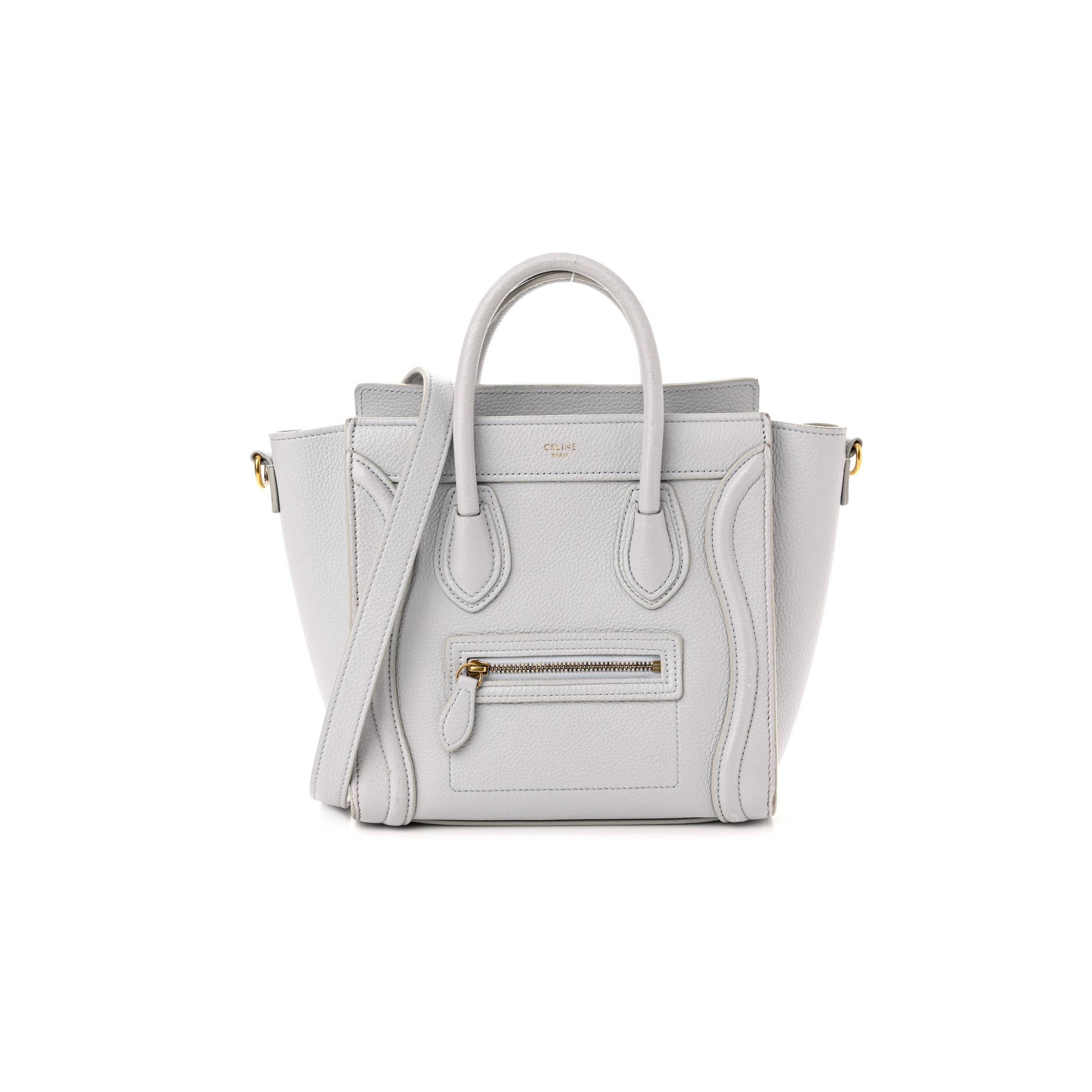 Ce**e drummed calfskin nano luggage lune (20*20*10cm)