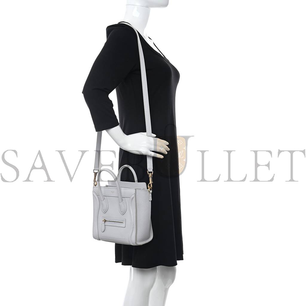 Ce**e drummed calfskin nano luggage lune (20*20*10cm)