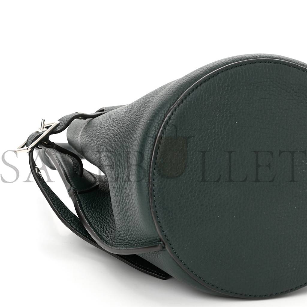 ce**e S*pple grained calfskin nano big bag bucket amazone (21*15*15cm)