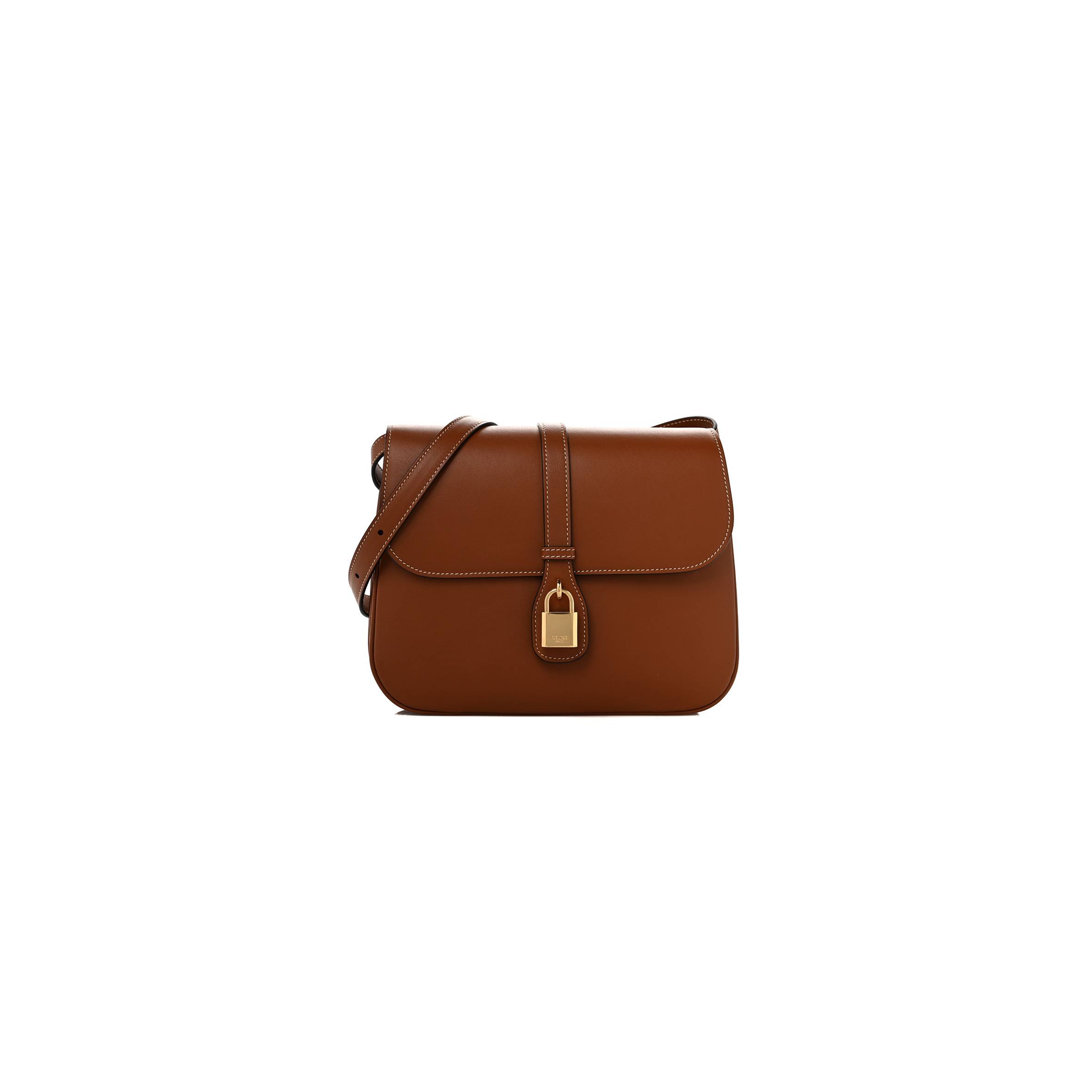 Ce**e smooth calfskin medium tabou tan (23*18*4cm)