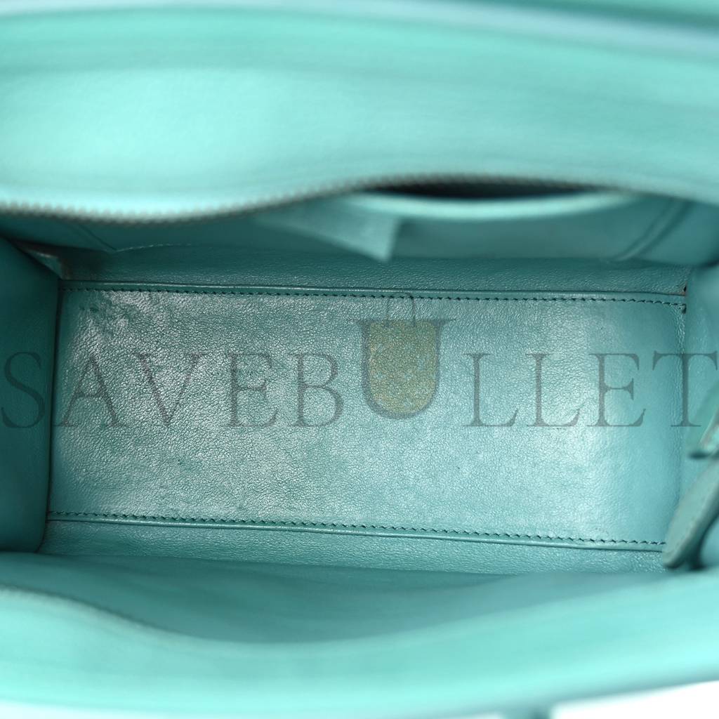 Ce**e drummed calfskin nano luggage (20*20*10cm)