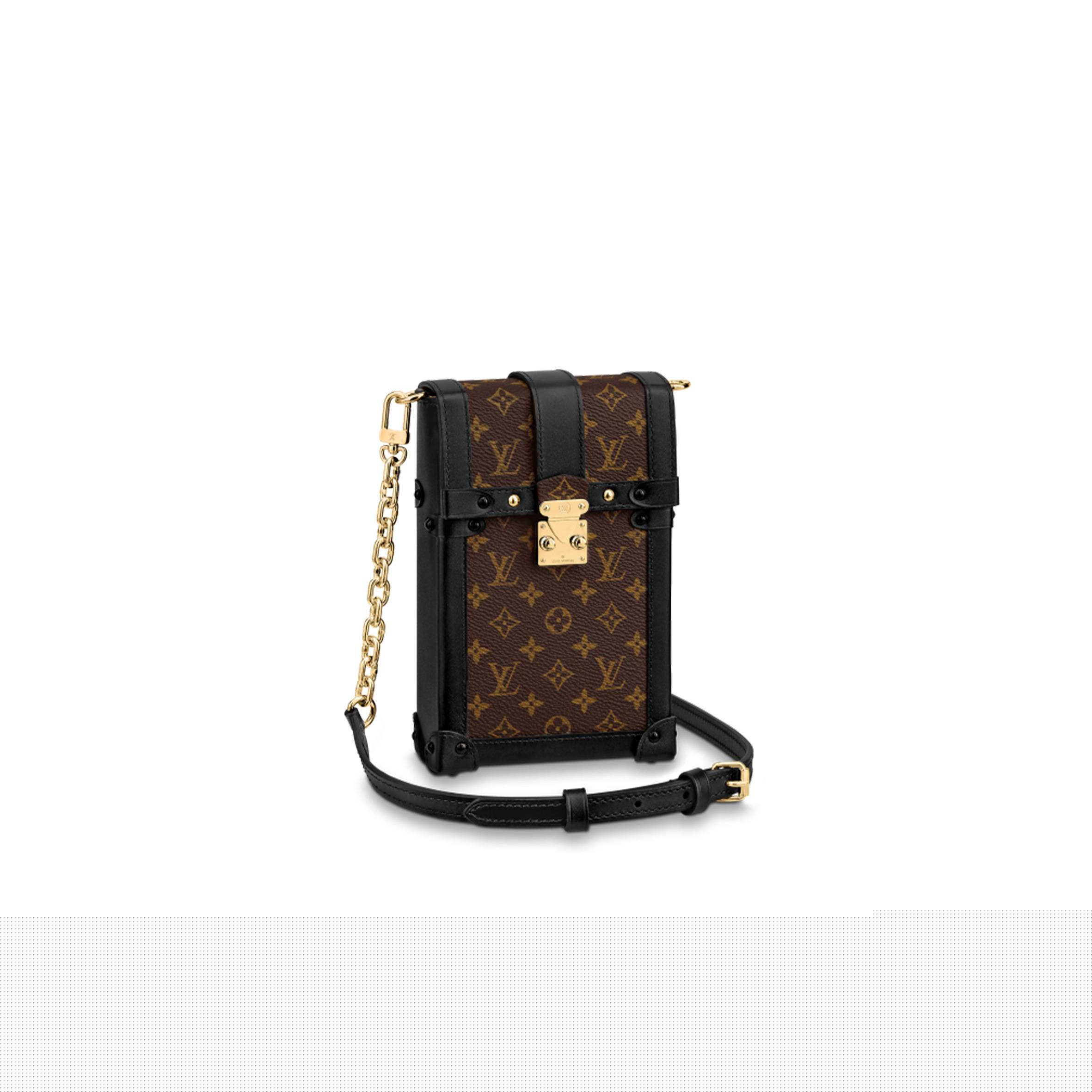 l**is V*t*n vertical trunk pochette m63913 (11*17.5*3.5cm)