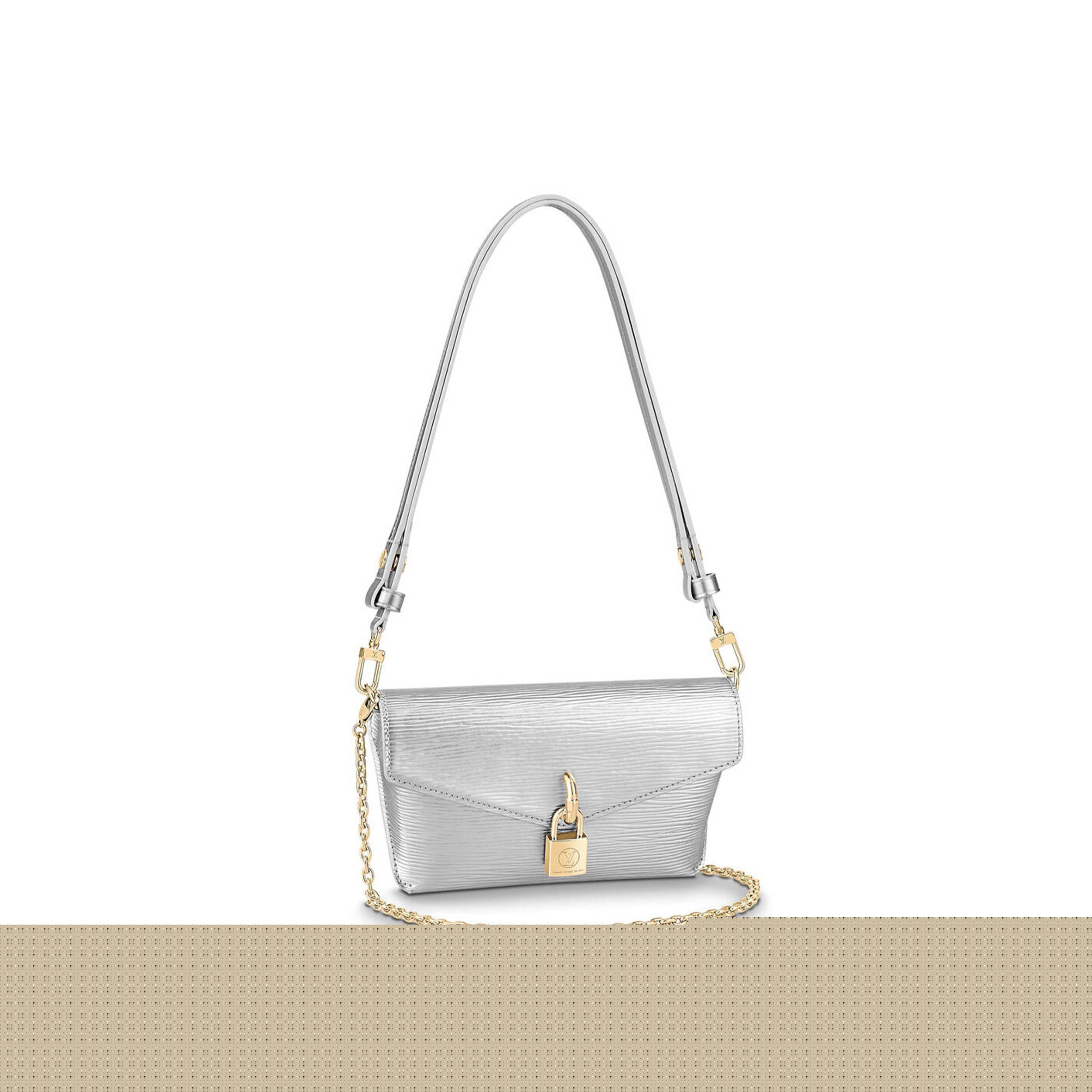 l**is V*t*n padlock on strap m80819 (19*11*3cm)