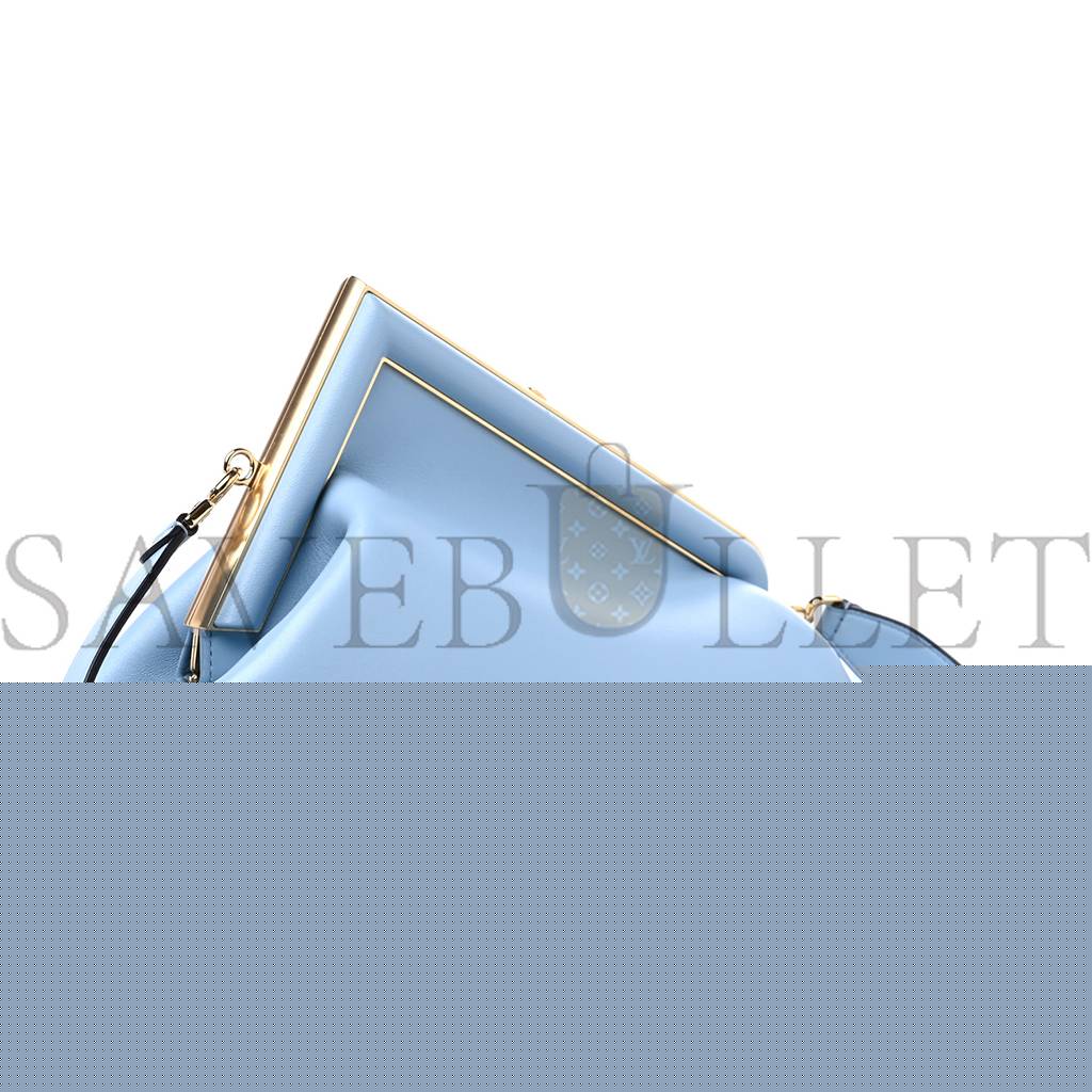 F**di shiny nappa medium F**di first azzurro baby (30*25*10cm)