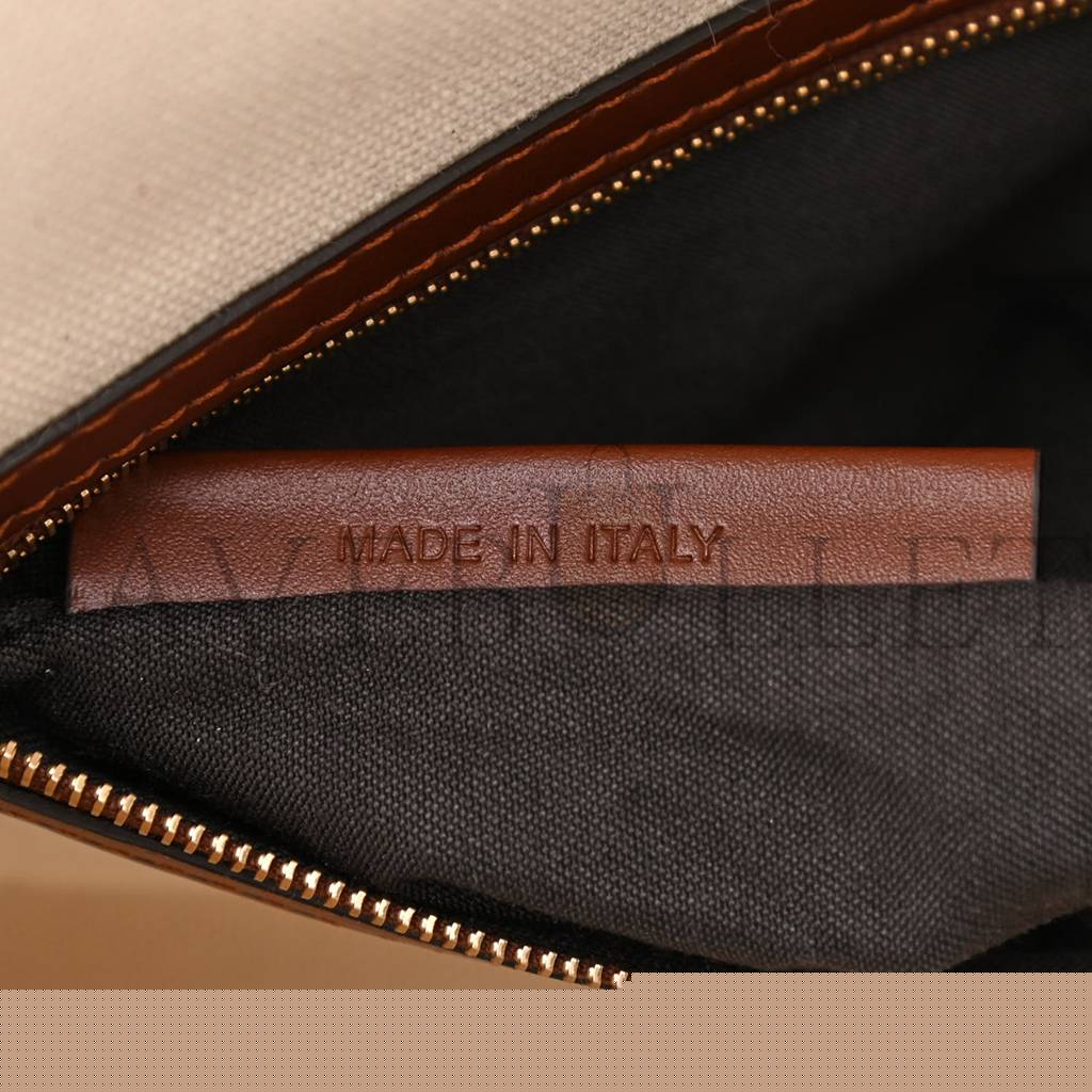 F**di x sara coleman canvas vitello king seta ff fish eye embroidered baguette grezzo multicolor ghianda (28*15*6cm)