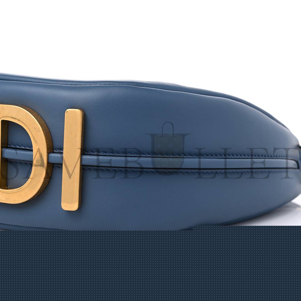 F**di vitello grace matte small F**digraphy hobo bag mirto (22*17*9cm)